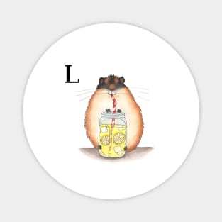 L is for Lemming Magnet